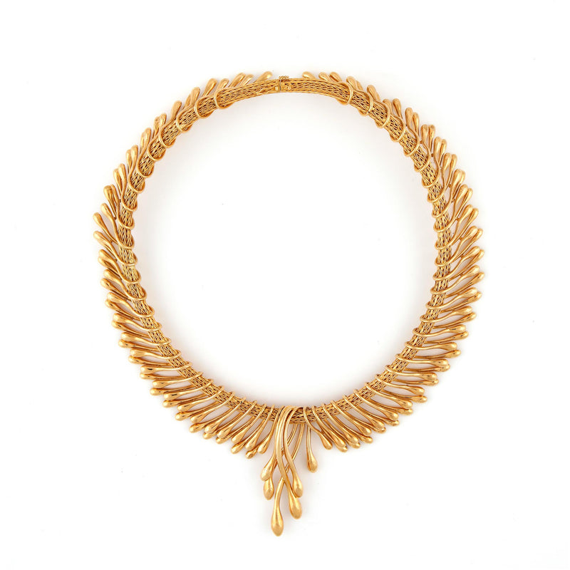 Lalaounis Gold "Biosymbol" Necklace