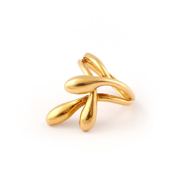 Lalaounis Gold "Biosymbol" Ring