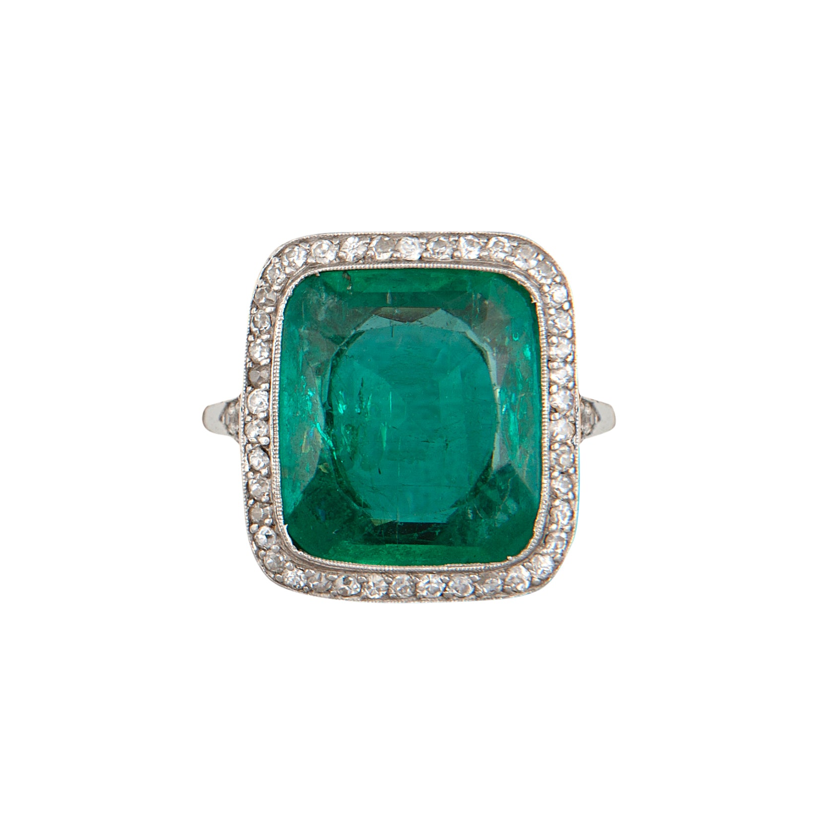 Emerald & Diamond Ring – JS Jewels