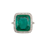 Emerald & Diamond Ring